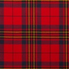 Leslie Red Mordern 10oz Tartan Fabric By The Metre